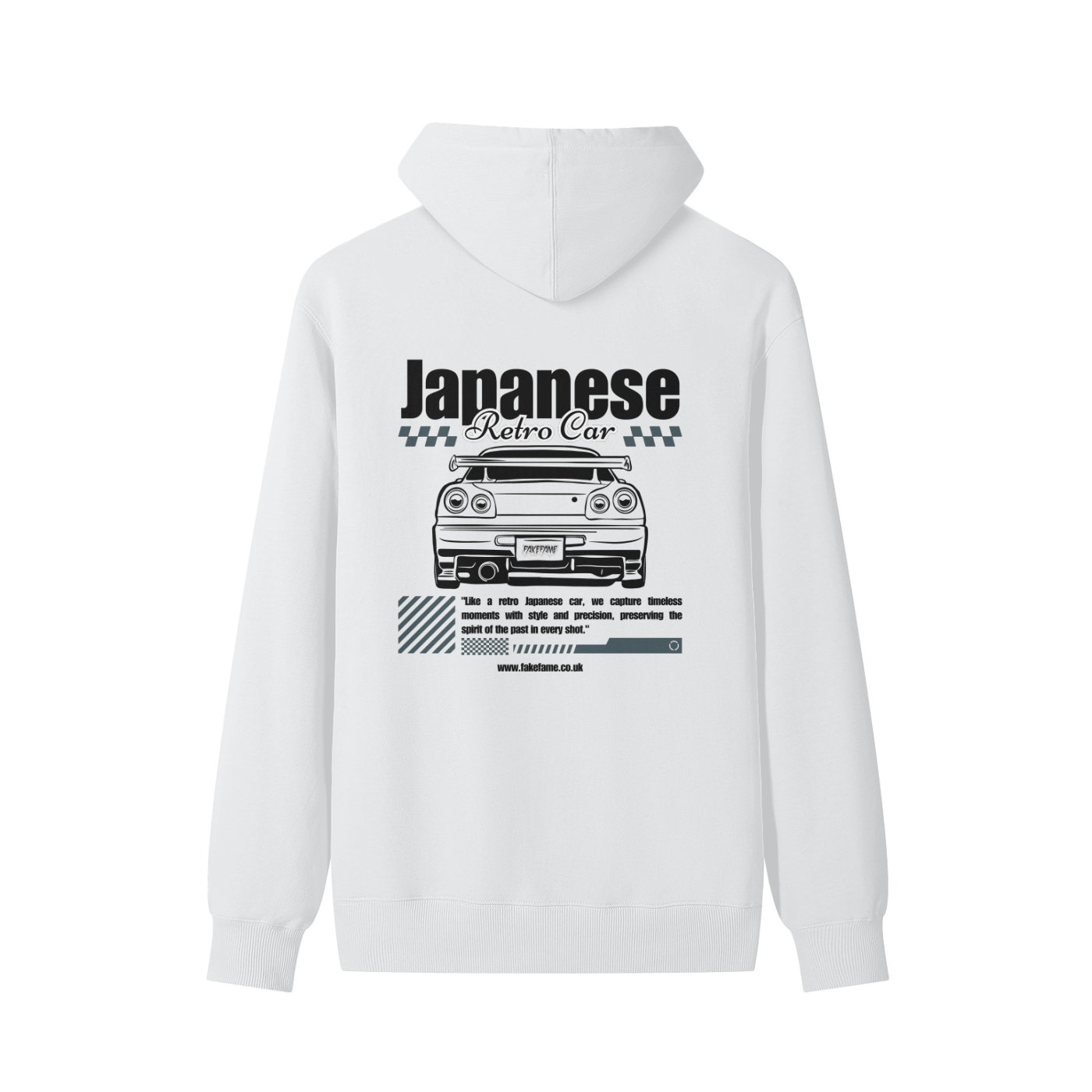 Fake Fame Retro Japanese Hoodie
