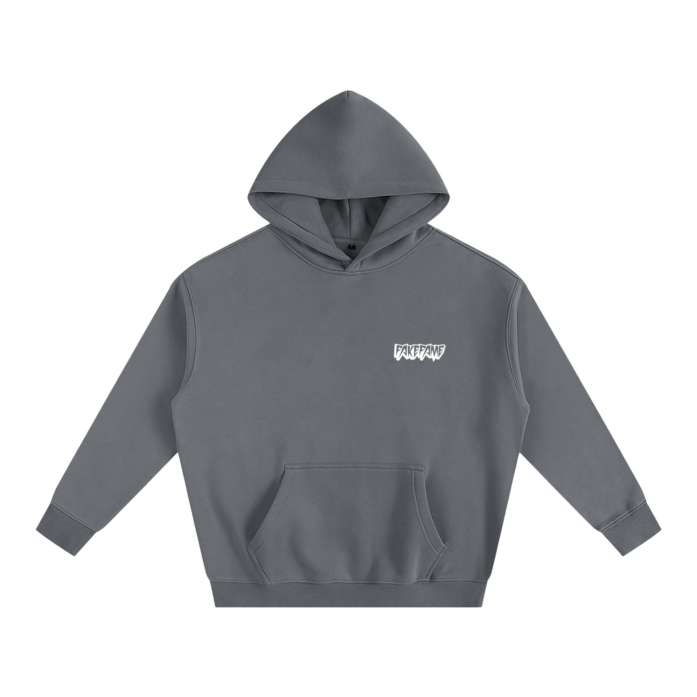 Fake It Oversize Fleeced Hoodie
