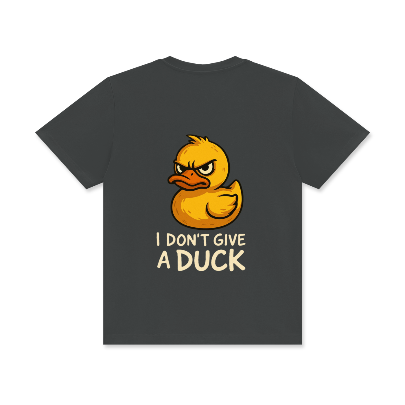I Don't Give A Duck Crew Neck Premium T-shirt