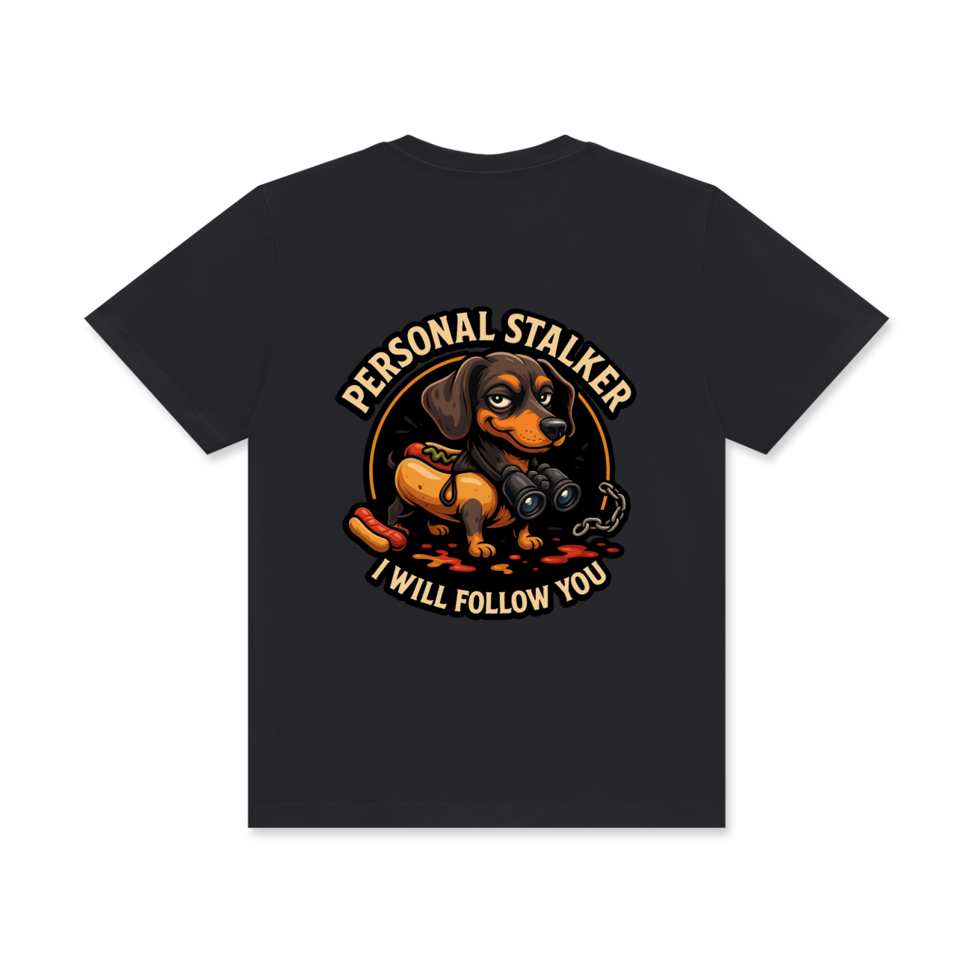 T-shirt,Fake Fame,Car Clothing,Personal Stalker,Sausage Dog,Dog Clothing