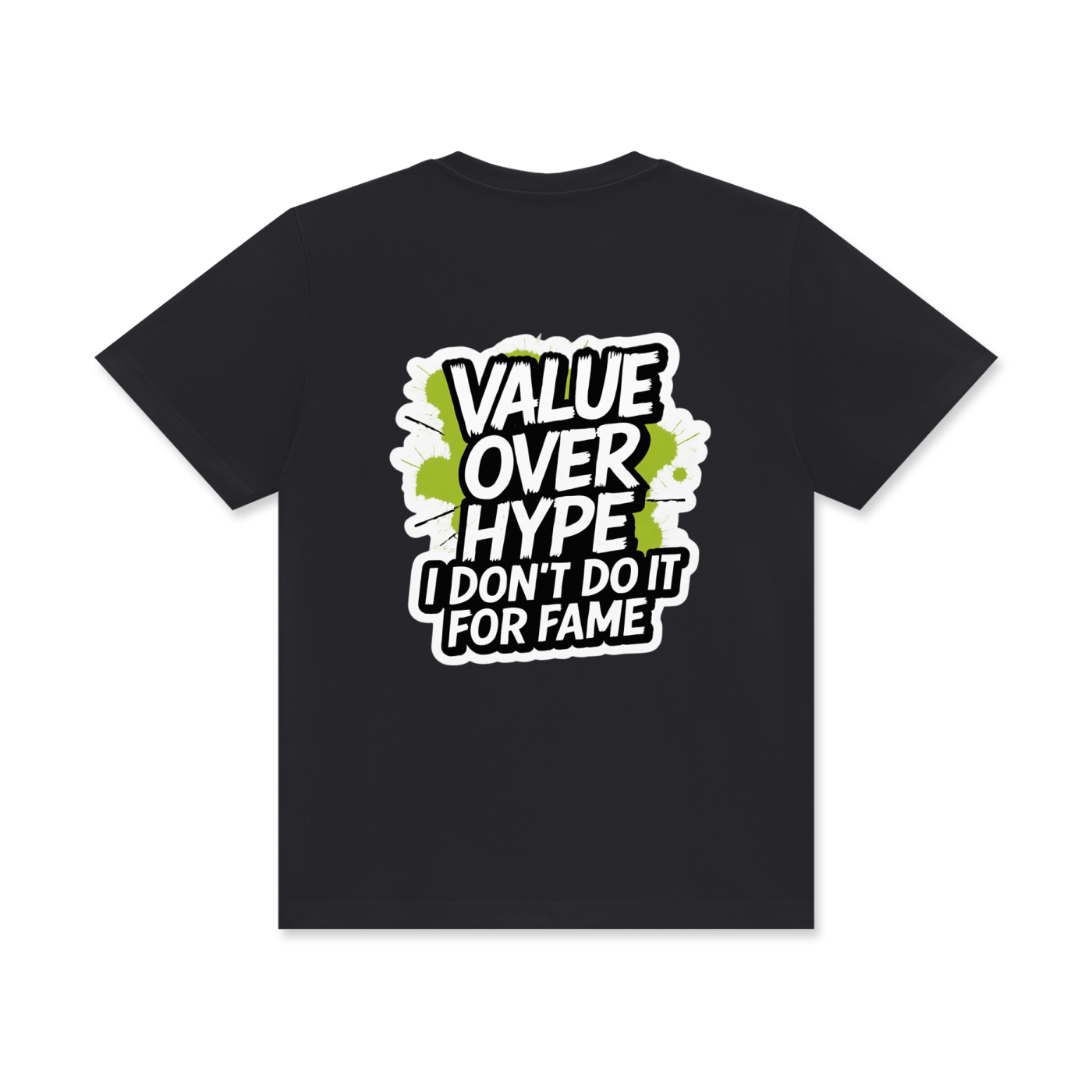 Value Over Hype Crew Neck Premium T-shirt