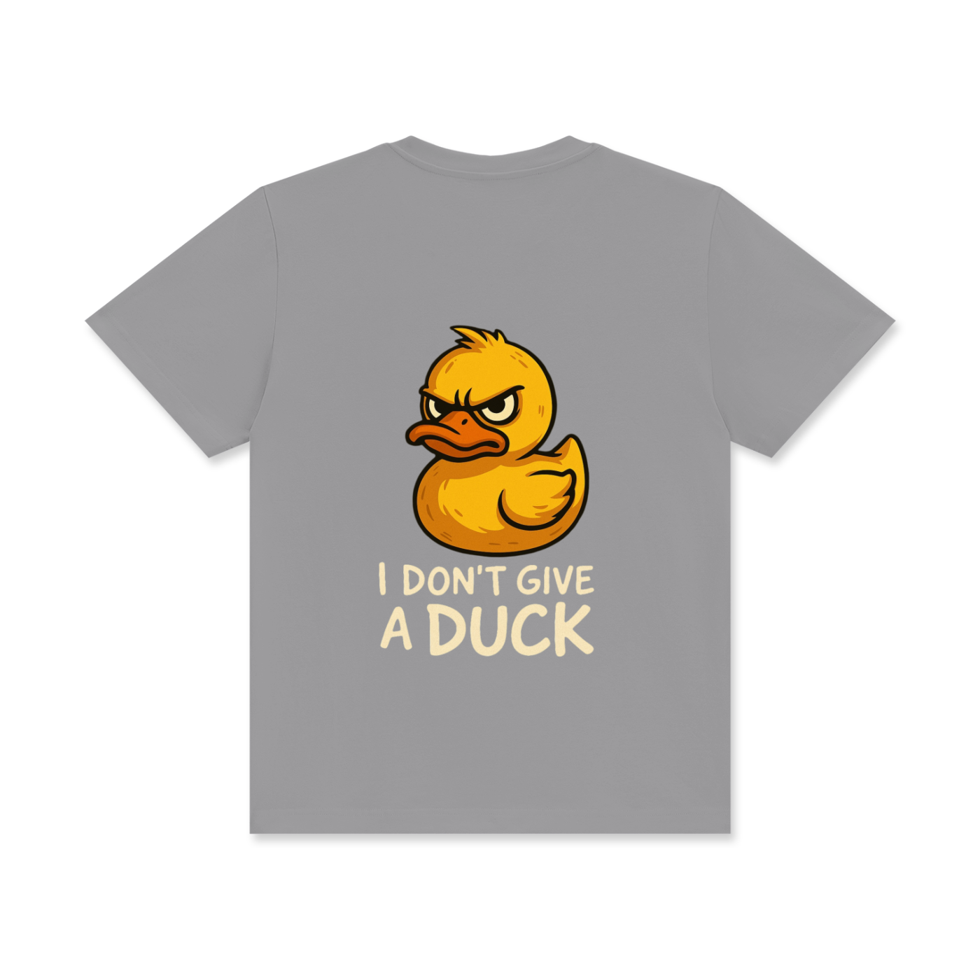 I Don't Give A Duck Crew Neck Premium T-shirt