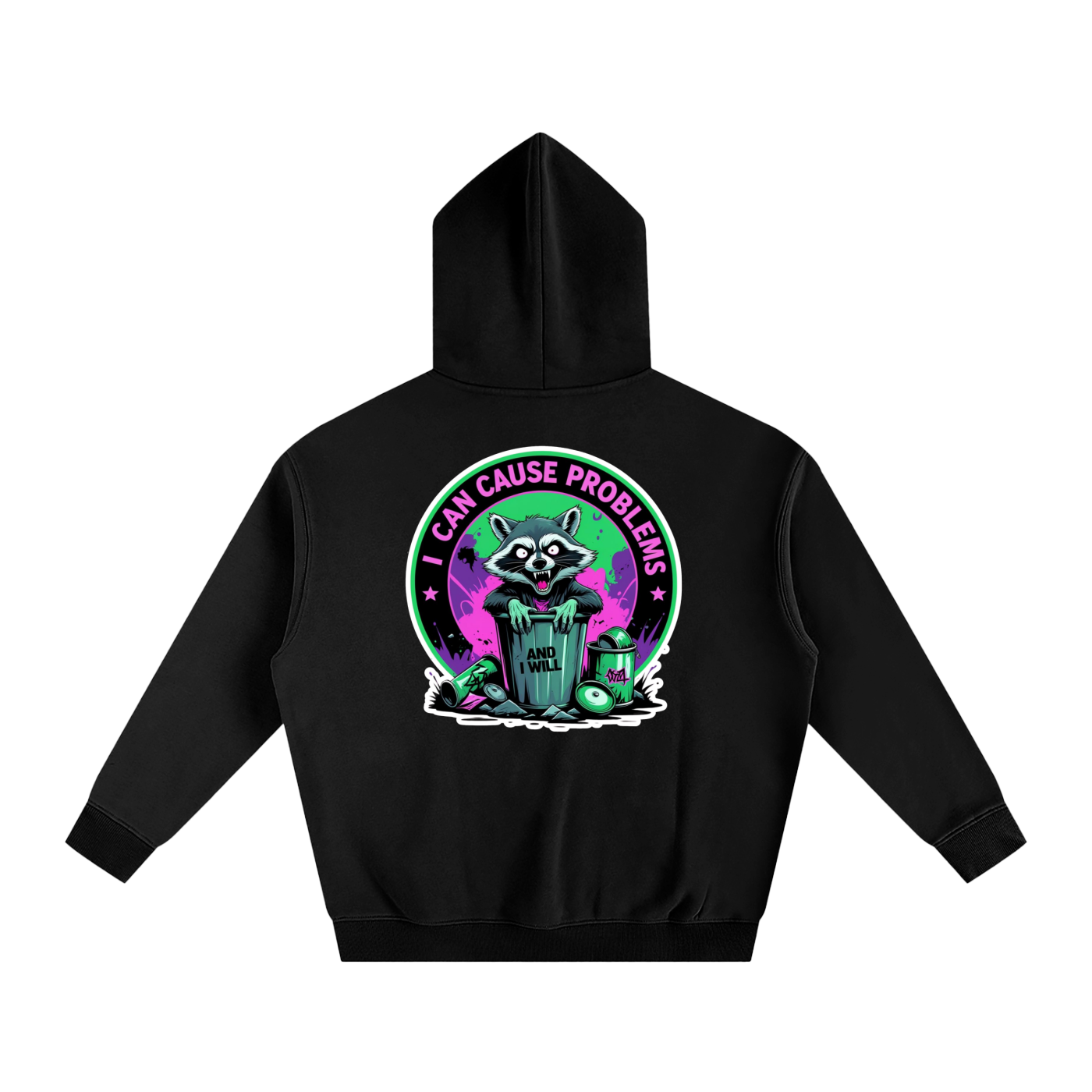 Raccoon Problems Premium Hoodie