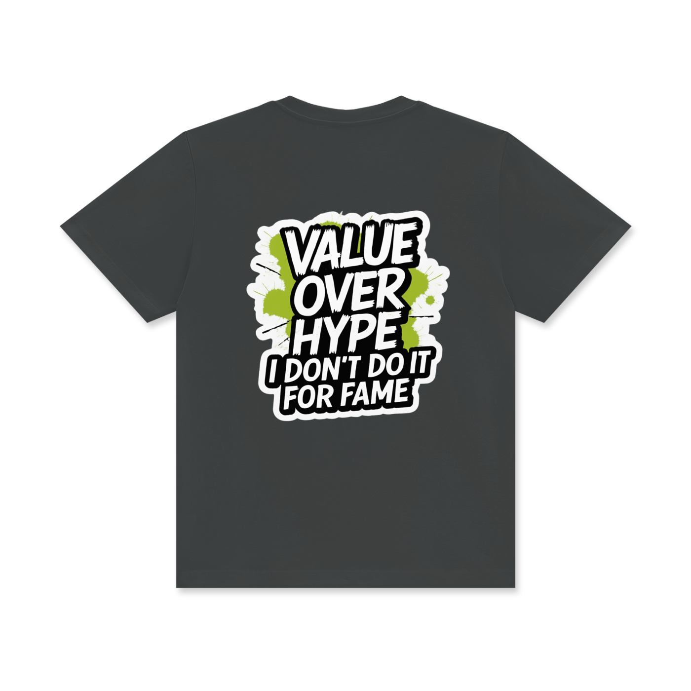 Value Over Hype Crew Neck Premium T-shirt