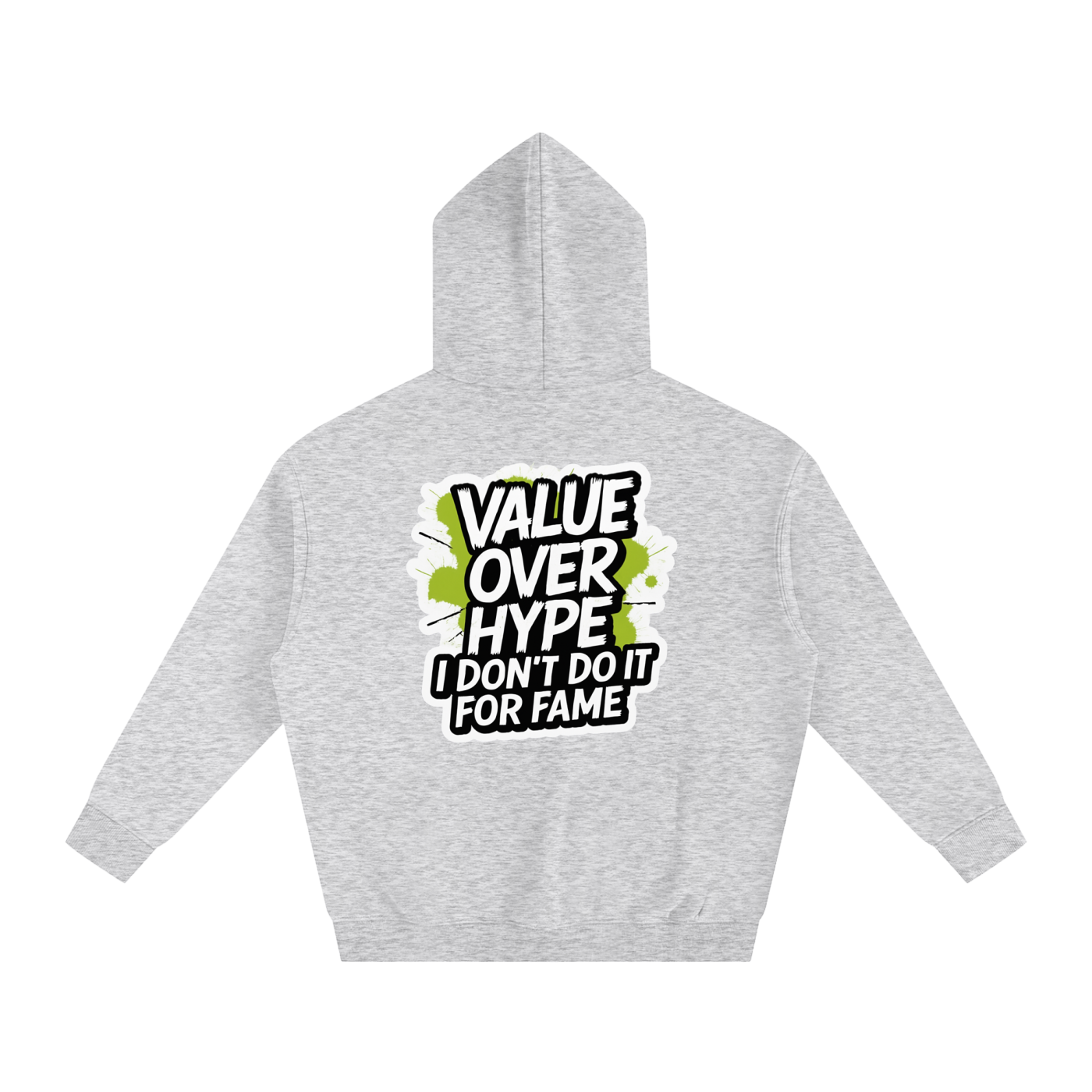 Value Over Hype Premium Hoodie