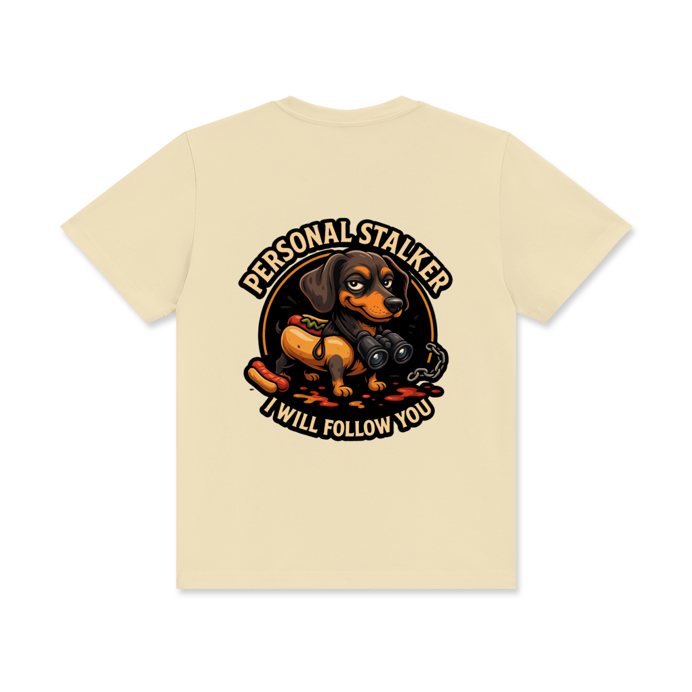 T-shirt,Fake Fame,Car Clothing,Personal Stalker,Sausage Dog,Dog Clothing