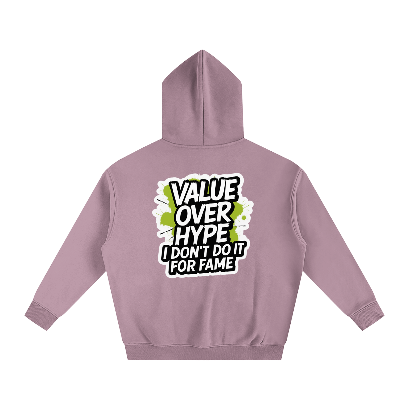 Value Over Hype Premium Hoodie