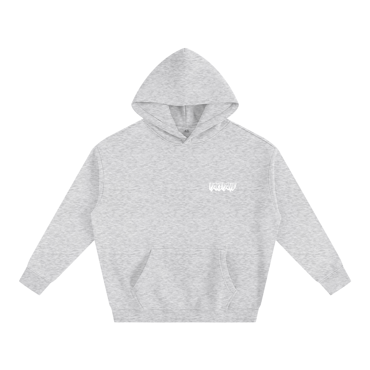 Fake It Oversize Fleeced Hoodie