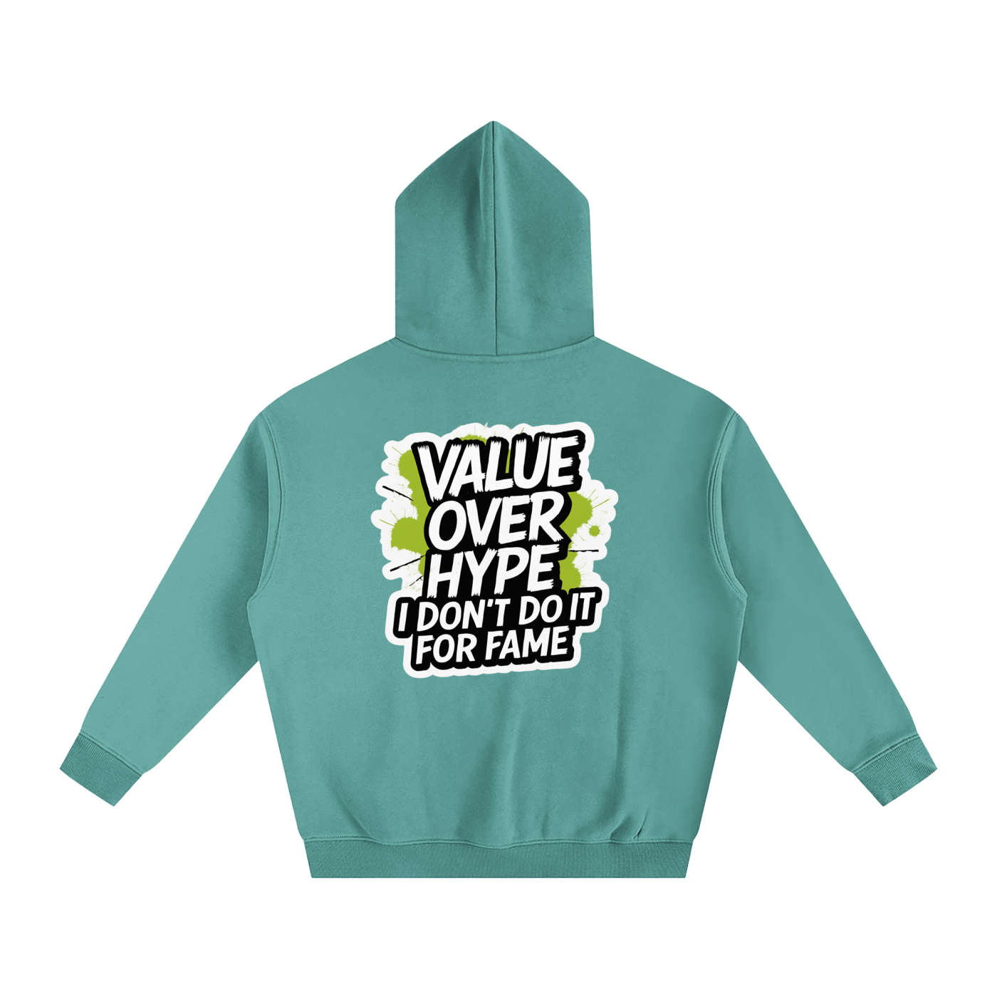 Value Over Hype Premium Hoodie