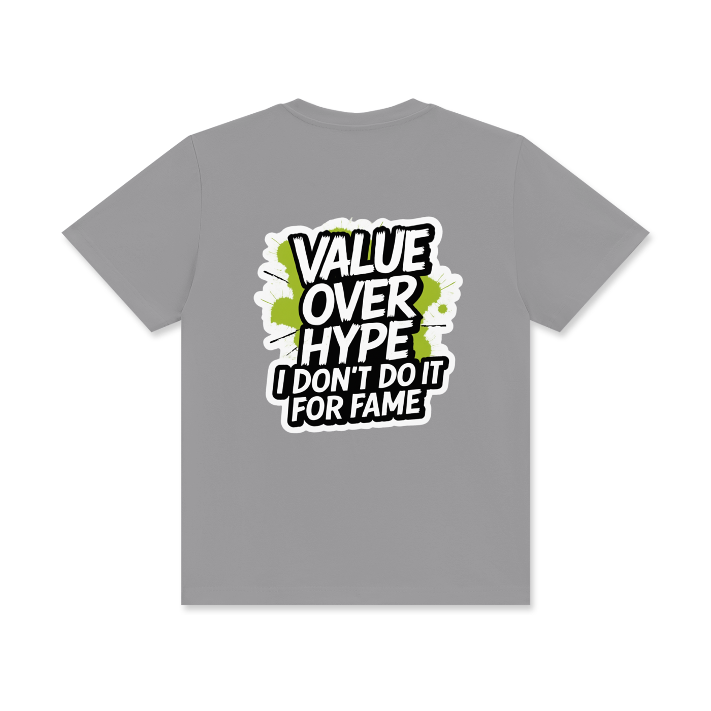 Value Over Hype Crew Neck Premium T-shirt
