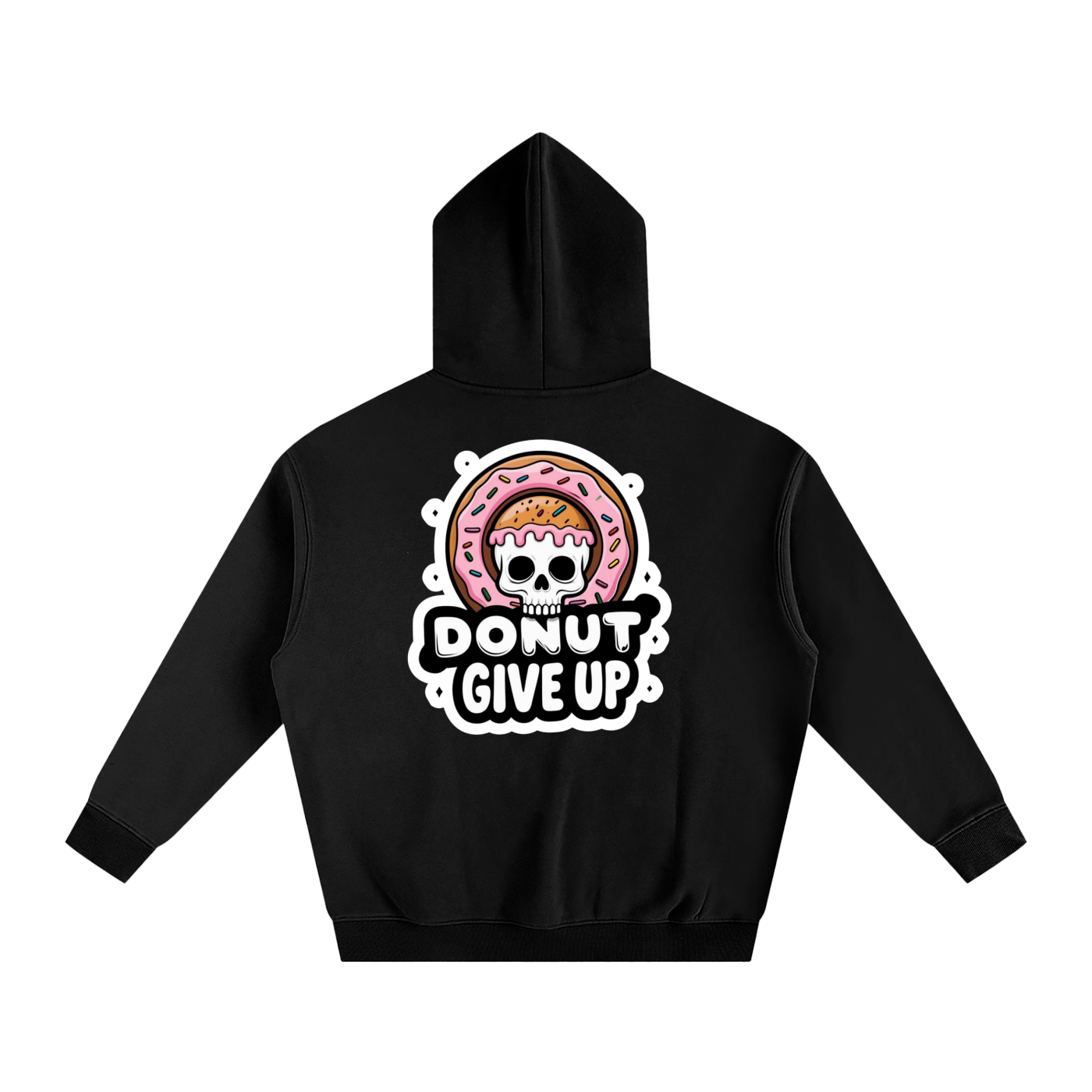 DONUT Give Up Premium Hoodie