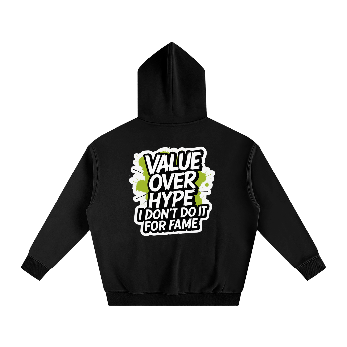 Value Over Hype Premium Hoodie