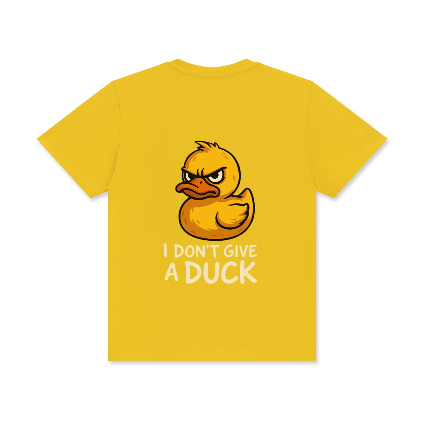 I Don't Give A Duck Crew Neck Premium T-shirt