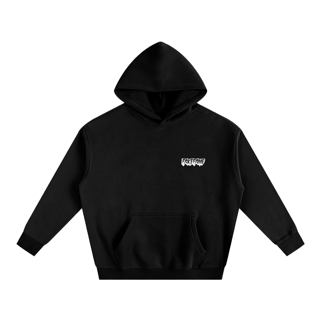 Fake It Oversize Fleeced Hoodie